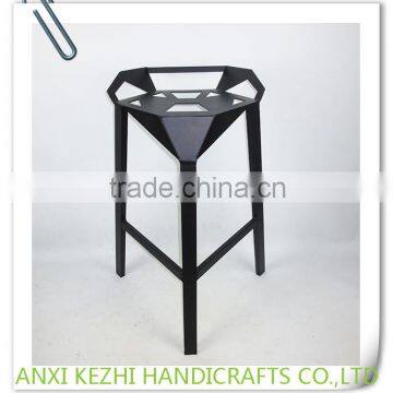 KZ150295 Unique Design Metal Vintage Black Industrial Bar Stool