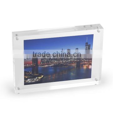 clear Magnet acrylic Photo Frame, Thickness custom Simply Sandwich Your photo Between Two Transparent Acrylic