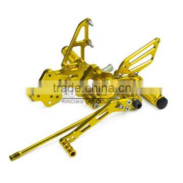 ARS-K6 Customized CNC Aluminium Racing Footrest Peg Motorcycle for Suzuki GSXR 600/750 06-09 photo-6