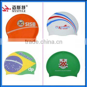 Cheap Waterproof Silicone Custom Swim Caps photo-6