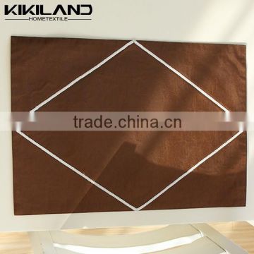 International standard best-selling polyester embroideried christmas placemats