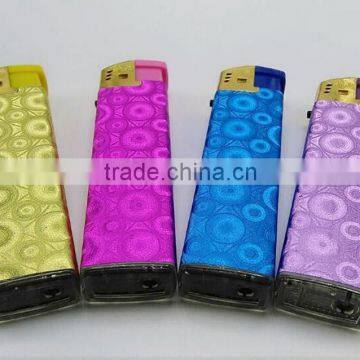 Customized Paper Rhinestone Lighters Crystal Auto Cigarette Gas Lighter Importers photo-5