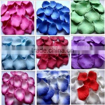 Various Multi Colors Silk Flower Rose Petals Wedding Party Decorations AF046