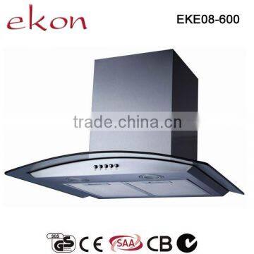 430 Stainless Steel 60cm Chinese Cooking Range Hood