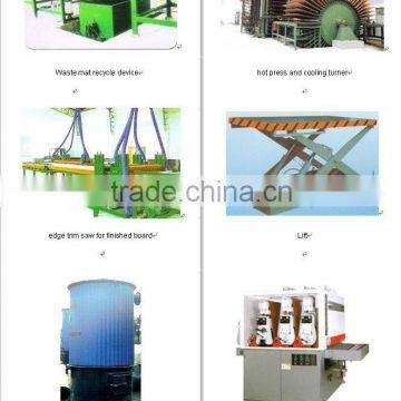 MDF production equipment