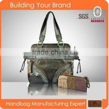 1401 & 1402 Top selling fancy ethnic designed handbag and wallet group