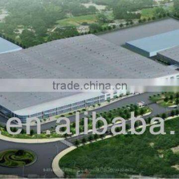 prefab engineering corrugated curved dome steel building