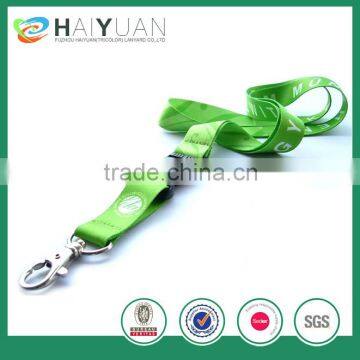 eco-friendly blank Green Lanyard in stock