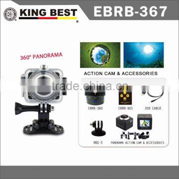 KING BEST Sport Helmet Action Camera Diving Sport 360 and 220 Wide and Rotary Pan Head Time Lapse Camera for Action Sport photo-3
