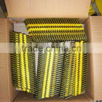 duplex head plastic strip nail