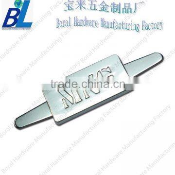 Zinc alloy bag metal part with nickle plating