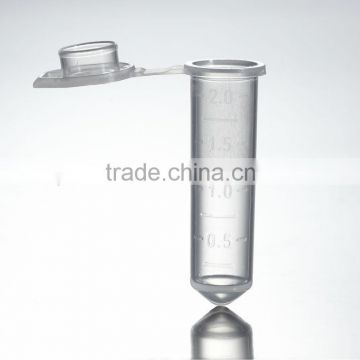 Laboratory Equipment 2.0ml Micro Centrifuge Tubes