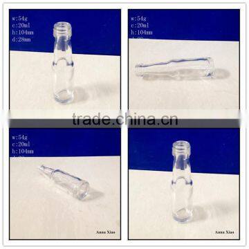 mini glass bottles 20ml with high quality