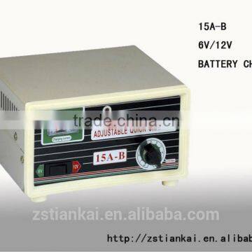 15A 12v battery charger and 12v battery