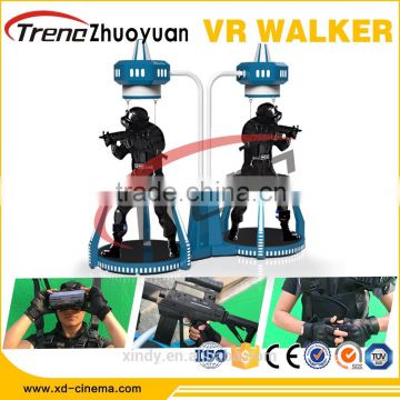 Xindy newest China Daily virtual reality treadmill simulator 9D VR walker