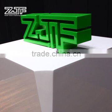 ZJF Boutique Display Prop Wooden Stool Design photo-3