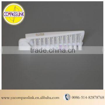 personalized plastic hair comb for hotel amenities