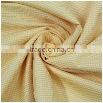 Yarn dyed color cloth shirt use chaoyang fabric ripstop checked 100 polyester