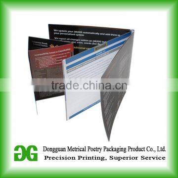 Unique Colorful Paper Advertising Booklet Brochure Leaflet Catalogue Book Magazine