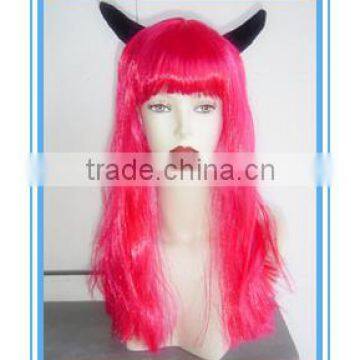 Halloween devil wig