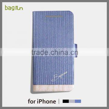 Fashion Lustre Flip Leather Phone Case Cover for iPhone 6s with Stand Function Case