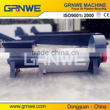 semi-automatic recycled plastic flake dewatering machinefor plastic recycling