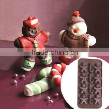 Ginger Man Silicone Chocolate Mould