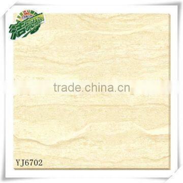 Most popular 60x60 yellow polished porcelain tile for balcony