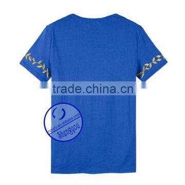 Custom Wholesale Short Sleeve Embroidered Unisex t Shirts photo-2