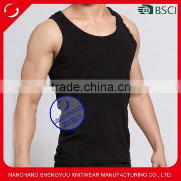 Custom blank wholesale gym mens stringer bodybuilding tank top