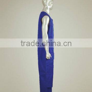 Men's Fire Retardant Sleeveless Safety Working Coverall With Multi-pockets photo-2