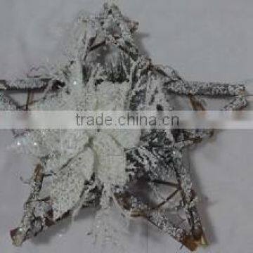 hanging wooden star for Xmas decoration / home decor