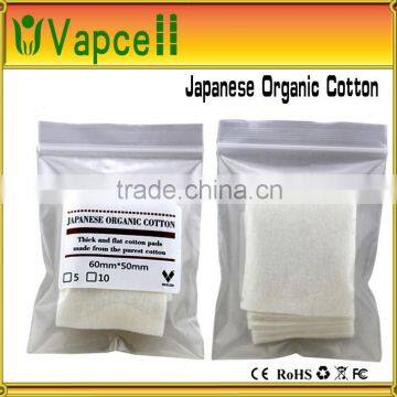 2015New Arriving high quality 100% pure Japanese Organic Cotton wick ecig cotton