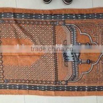 New Design Pocket Size Mosque Prayer Mat for Muslim