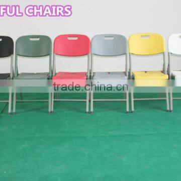 2015 New Series Colorful Plastic Folding Chair