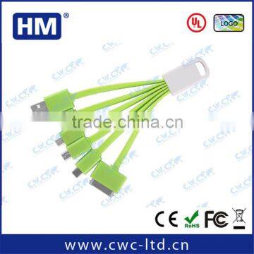 Best Promotion Gift 5 in 1 Multi Charging Cable With UL Certification photo-6
