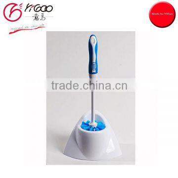 200014 plastic toilet brush with holder plastic toilet brush set plastic toilet brush