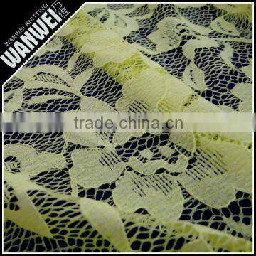 2015 Hot Sales latest nylon spandex full lace fabrics for clothing/lingerie 3044