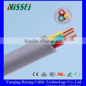 PVC JACKET & INSULATION CCA/Copper Conductor H05VV-F Flexible Power Electric wires and cables