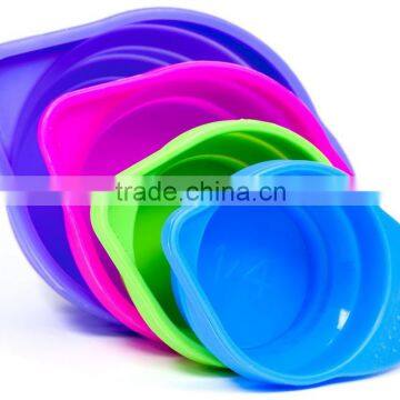 Silicone Collapsible Measuring Cups Set By Nature's Kitchen photo-2