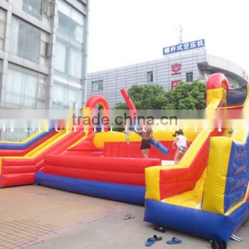 2015 new design inflatable battle zone , inflatable sport games