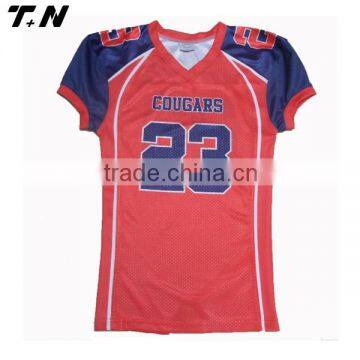 Sublimated American football jersey/Custom designed American football jersey