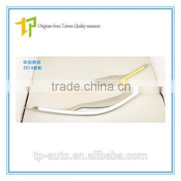 China High quality Headlight eyebrow/ car Head lamp eyebrow for VIOS 2014