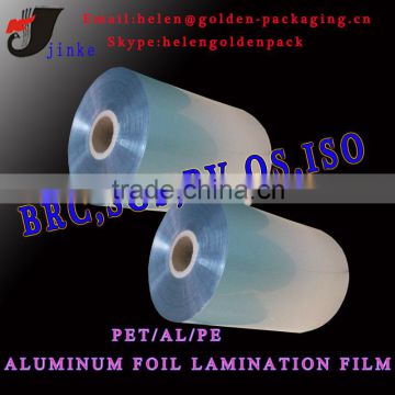 Aluminum foil laminated roll film for food