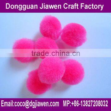 bright colored pompoms