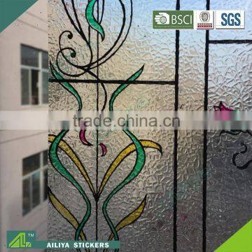 BSCI factory audit non-toxic vinyl decorative waterproof adhesive cling window film privacy