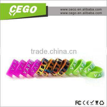 2015 hot selling Customized OEM delightech accessories silicon vape band for ecig mod in large stock