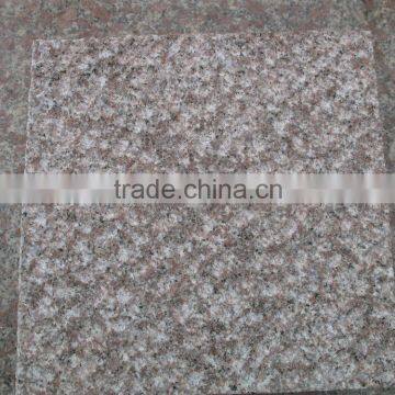 Low Price pink granite pavers for driveways