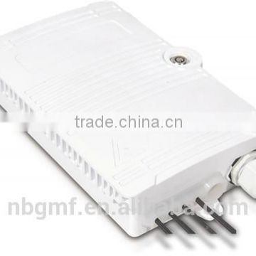 FTTH outdoor PON box or 4 fibers fiber optic splitter box or joint kits or termination box or NAP box