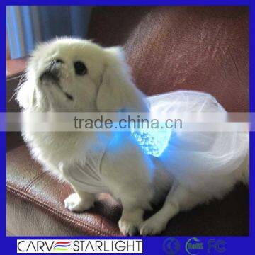 Legendary colorful special luminous fiber pet clothing dog clothes